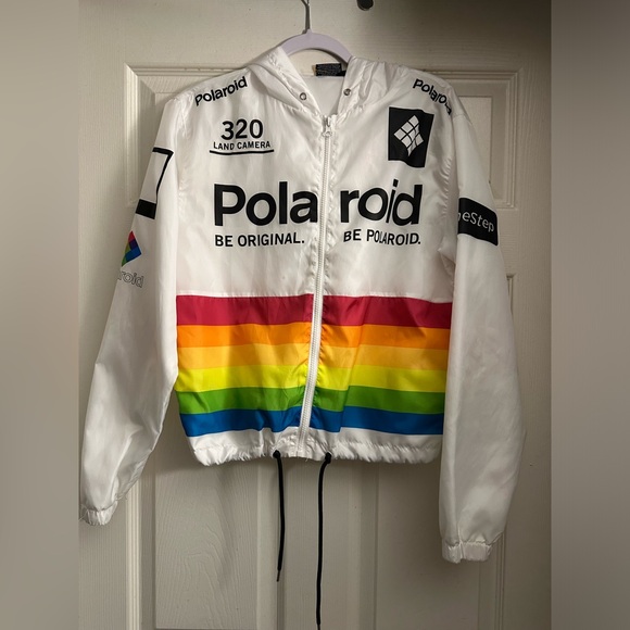 Polaroid windbreaker jacket Size Small - Picture 2 of 3